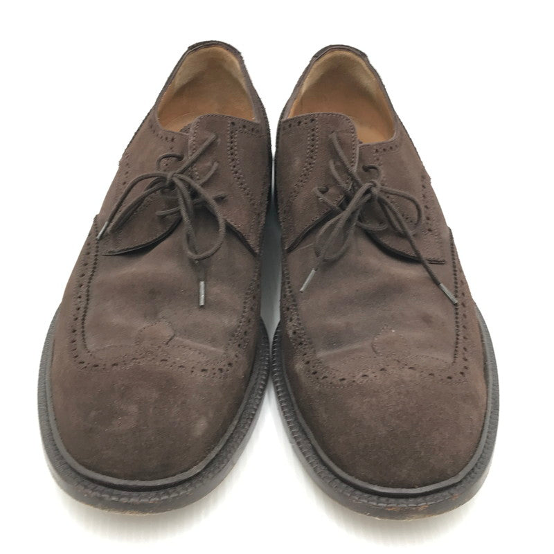 【中古品】【メンズ】 SUEDE DRESS SHOES ST1004 スエード ドレスシューズ 靴 179-250226-yk-30-tag サイズ：8 カラー：ブラウン 万代Net店