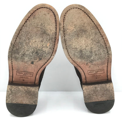 【中古品】【メンズ】 SUEDE DRESS SHOES ST1004 スエード ドレスシューズ 靴 179-250226-yk-30-tag サイズ：8 カラー：ブラウン 万代Net店