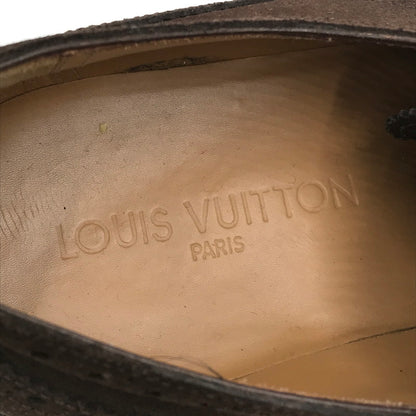 【中古品】【メンズ】 LOUIS VUITTON ルイ・ヴィトン SUEDE DRESS SHOES ST1004 スエード ドレスシューズ 靴 179-250226-yk-30-tag サイズ：8 カラー：ブラウン 万代Net店