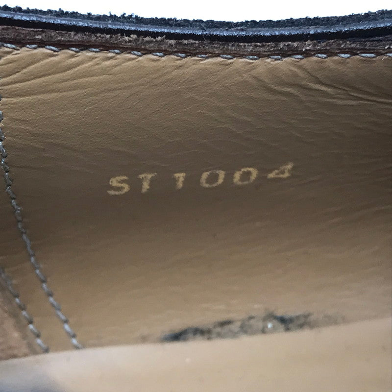 【中古品】【メンズ】 SUEDE DRESS SHOES ST1004 スエード ドレスシューズ 靴 179-250226-yk-30-tag サイズ：8 カラー：ブラウン 万代Net店