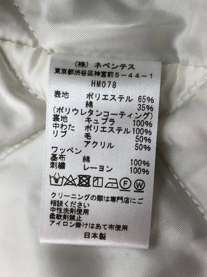 【中古品】【メンズ】 Needles ニードルス AWARD JACKET-FAUX LEATHER HM078 アワードジャケット パピヨンワッペン スタジャン アウター 140-250222-hi-06-tag サイズ：L カラー：ブラック 万代Net店