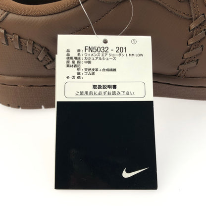 【中古美品】【レディース】 NIKE ナイキ WMNS AIR JORDAN 1 LOW METHOD OF MAKE FN5032-201 ウィメンズ エアジョーダン 1 ロー メゾット オブ メイク スニーカー 靴 160-250221-na-04-tag サイズ：26cm US 9 カラー：CACAO WOW/METALLIC GOLD 万代Net店