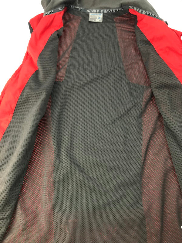 【中古品】【メンズ】 SALOMON サロモン 00’s NYLON VEST 481820 ナイロンベスト ライトアウター 146-250226-hi-26-tag サイズ：L カラー：レッド 万代Net店