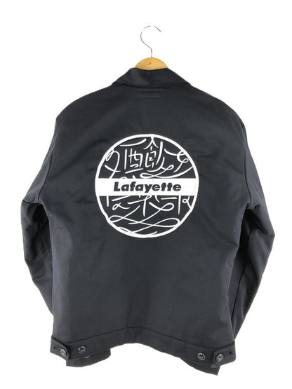 【中古品】【メンズ】  LAFAYETTE×CLUB SAKENOMITAI ラファイエット × クラブ サケノミタイ SAKE NOMI CLUB LOGO CLASSIC WORK JACKET  LE201001 酒飲倶楽部 ロゴクラシック ワークジャケット アウター 142-250221-ki-18-tag サイズ：M カラー：ブラック 万代Net店