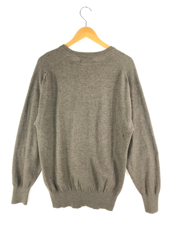 【現状渡し品】【メンズ】 COMME des GARCONS HOMME コムデギャルソンオム PULLOVER KNIT HN-040110 ウール混 プルオーバーニット セーター 140-250304-hi-01-tag サイズ：F カラー：ブラウン 万代Net店