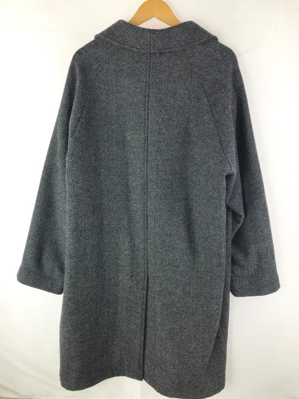 【中古品】【メンズ】 SHAWL COLLAR COAT HERRINGBONE M19C-05CO01C ショールカラーコート ヘリンボーン アウター 140-250226-hi-28-tag サイズ：2 カラー：ブラック/グレー 万代Net店