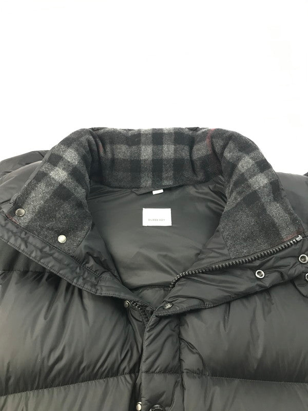【中古品】【メンズ】 BURBERRY バーバリー 2WAY DOWN JACKET 8043844 ダウンジャケット ダウンベスト アウター 141-250228-hi-24-tag サイズ：M カラー：ブラック 万代Net店