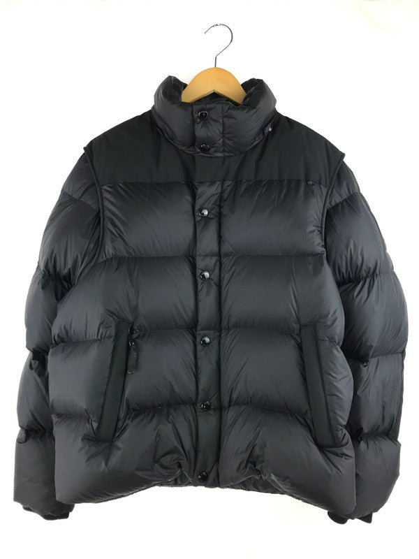 【中古品】【メンズ】 BURBERRY バーバリー 2WAY DOWN JACKET 8043844 ダウンジャケット ダウンベスト アウター 141-250228-hi-24-tag サイズ：M カラー：ブラック 万代Net店