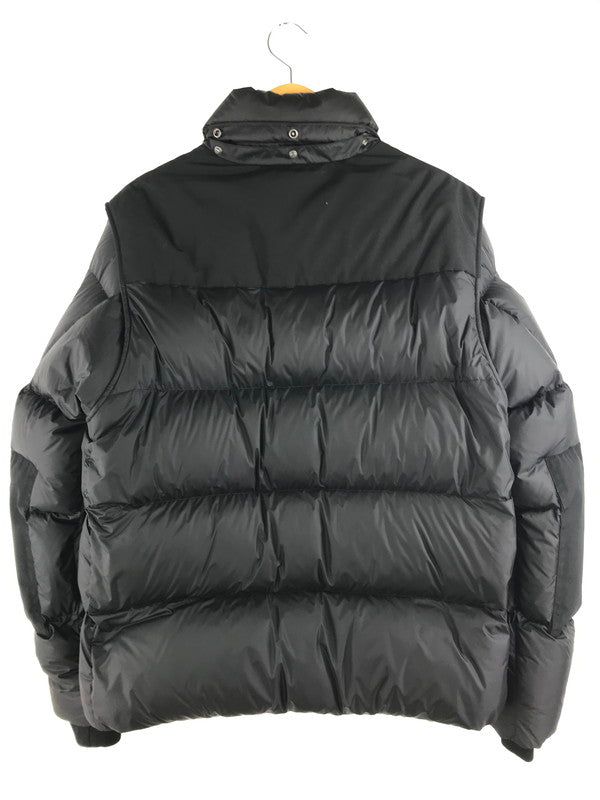 【中古品】【メンズ】 BURBERRY バーバリー 2WAY DOWN JACKET 8043844 ダウンジャケット ダウンベスト アウター 141-250228-hi-24-tag サイズ：M カラー：ブラック 万代Net店