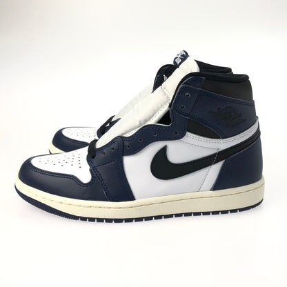 【中古美品】【メンズ】 NIKE ナイキ AIR JORDAN 1 RETRO HIGH OG DZ5485-401 エアジョーダン 1 レトロ ハイ オリジナル スニーカー 靴 160-250221-na-07-tag サイズ：25.5cm US 7.5 カラー：MIDNIGHT NAVY/BLACK-WHITE-SAIL 万代Net店