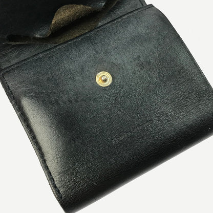 【中古品】【メンズ】 Hender Scheme エンダースキーマ FLAP WALLET フラップウォレット 三つ折り財布 コンパクトウォレット 200-250225-yk-10-tag カラー：ブラック 万代Net店