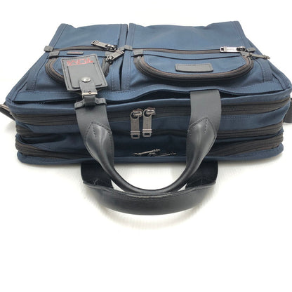 【中古品】【メンズ】 TUMI トゥミ ALPHA 3WAY BRIEFCASE アルファ スリーウェイ ブリーフケース ビジネスバッグ カバン 188-250227-ki-16-tag カラー：ネイビー 万代Net店