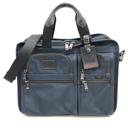 【中古品】【メンズ】 TUMI トゥミ ALPHA 3WAY BRIEFCASE アルファ スリーウェイ ブリーフケース ビジネスバッグ カバン 188-250227-ki-16-tag カラー：ネイビー 万代Net店