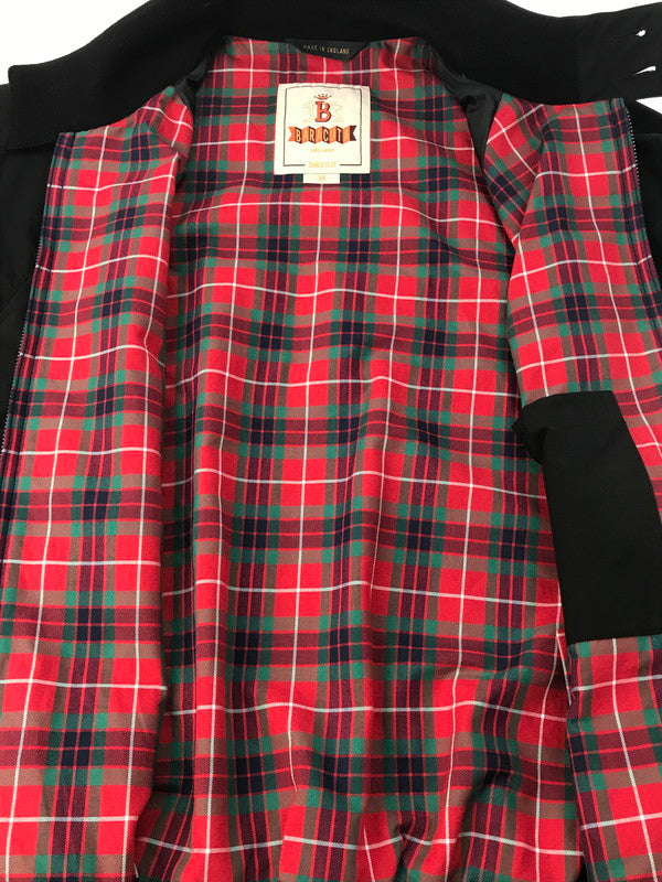 【中古品】【メンズ】 BARACUTA バラクータ G9 HARRINGTON JACKET BRCPS0001 G9 ハリントンジャケット スウィングトップ ライトアウター 141-250228-hi-16-tag サイズ：36 カラー：ブラック 万代Net店