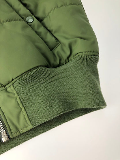 【中古品】【メンズ】  ALPHA INDUSTRIES アルファインダストリーズ MILITARY NYLON JACKET TA0145-203 ミリタリーナイロンジャケット アウター 145-250221-ki-16-tag サイズ：M カラー：カーキ 万代Net店