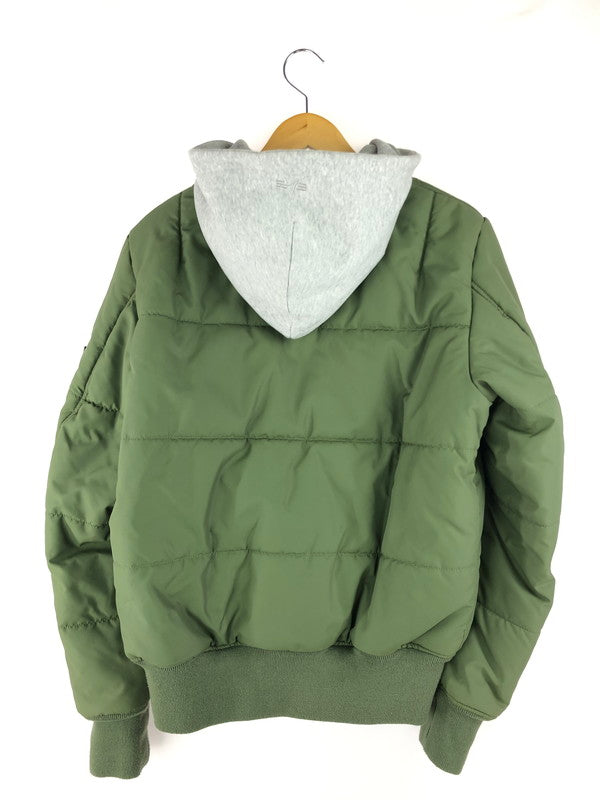 【中古品】【メンズ】  ALPHA INDUSTRIES アルファインダストリーズ MILITARY NYLON JACKET TA0145-203 ミリタリーナイロンジャケット アウター 145-250221-ki-16-tag サイズ：M カラー：カーキ 万代Net店