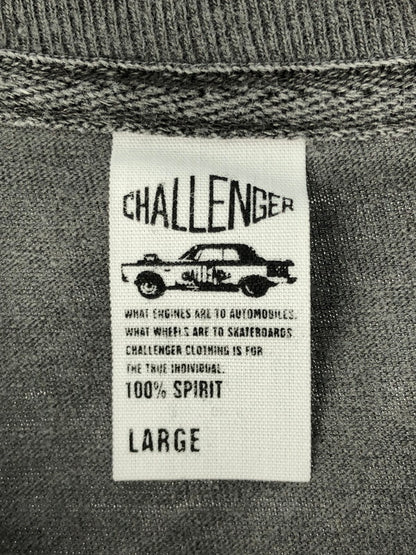 【中古品】【メンズ】 CHALLENGER チャレンジャー L/S B.D SOUTH TIGER TEE ロングスリーブ サウスタイガーTシャツ 虎 長袖Tシャツ 142-250222-hi-03-tag サイズ：L カラー：グレー 万代Net店