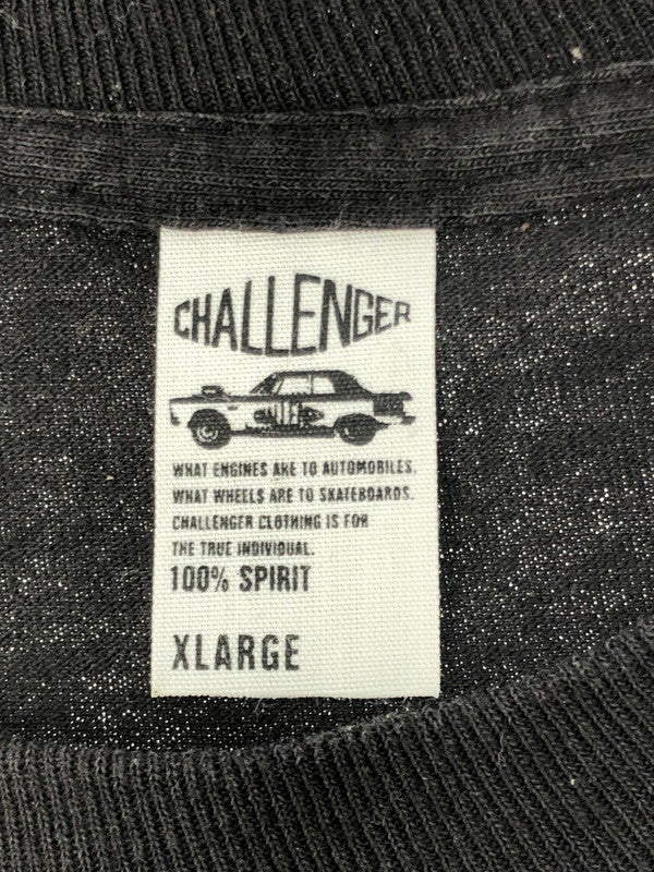 【中古品】【メンズ】 CHALLENGER チャレンジャー L/S INCEPTION TEE ロングスリーブ インセプション Tシャツ グラフィック 長袖Tシャツ 142-250222-hi-04-tag サイズ：XL カラー：ブラック 万代Net店