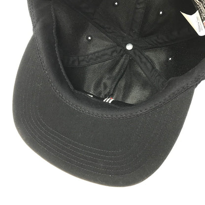 【中古美品】【メンズ】 HUF ハフ × CHALLENGER チャレンジャー 別注 コラボ LOGO CAP ロゴキャップ USA製 帽子 185-250225-yk-01-tag サイズ：F カラー：ブラック 万代Net店