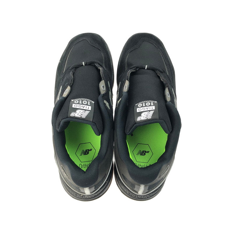 【中古品】【メンズ】 NEW BALANCE ニューバランス × TIAGO LEMOS ティアゴ レモス 別注 コラボ NUMERIC NM1010BR メヌリック スニーカー 靴 162-250225-yk-23-tag サイズ：27.5cm/US9.5 カラー：ブラック 万代Net店