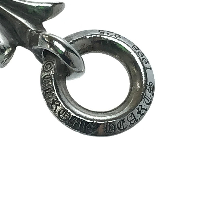 【中古品】【メンズ】 CHROME HEARTS クロムハーツ TINY CH CROSS CHARM タイニー CH クロスチャーム アクセサリー ペンダントトップ 190-250225-yk-08-tag カラー：シルバー 万代Net店