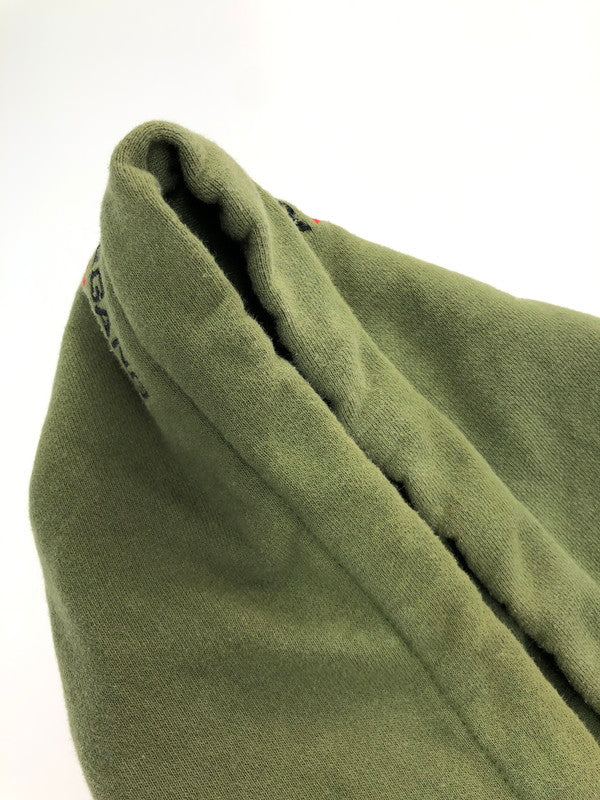 【中古品】【メンズ】 BLACK EYE PATCH ブラックアイパッチ × APHRODITE GANG アフロディーテギャング コラボ AGH HOODIE パーカー 142-250222-hi-13-tag サイズ：L カラー：カーキ 万代Net店