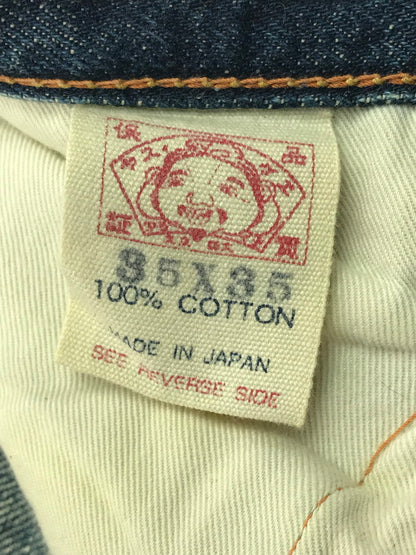 【現状渡し品】【メンズ】 EVISU エヴィス DENIM PANTS LOT2001 NO2 デニムパンツ カモメ ボトムス 156-250221-na-13-tag サイズ：35×35 カラー：インディゴ 万代Net店