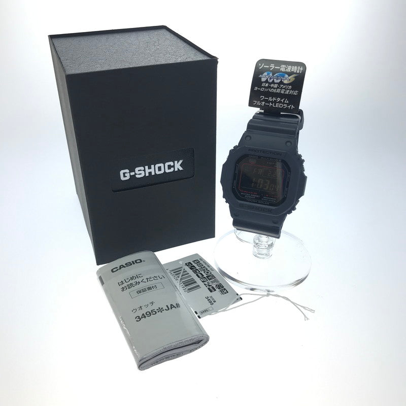 【中古美品】【メンズ】 CASIO カシオ G-SHOCK DIGITAL 5600 SERIES GW-M5610U-1JF ジーショック デジタル 5600シリーズ タフソーラー 腕時計 196-250225-yk-19-tag カラー：ネイビー 万代Net店