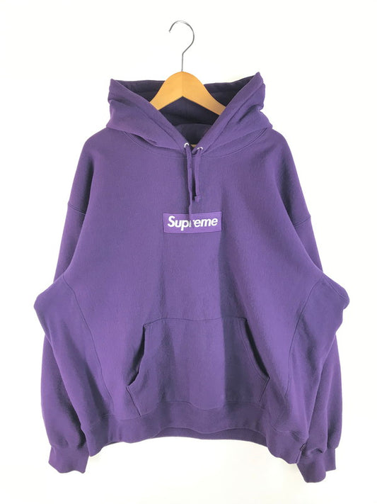 【中古美品】【メンズ】 23AW BOX LOGO HOODED SWEATSHIRT ボックスロゴ フーデッドスウェットシャツ パーカー 149-250807-hi-06-tag サイズ：XXL カラー：パープル 万代Net店