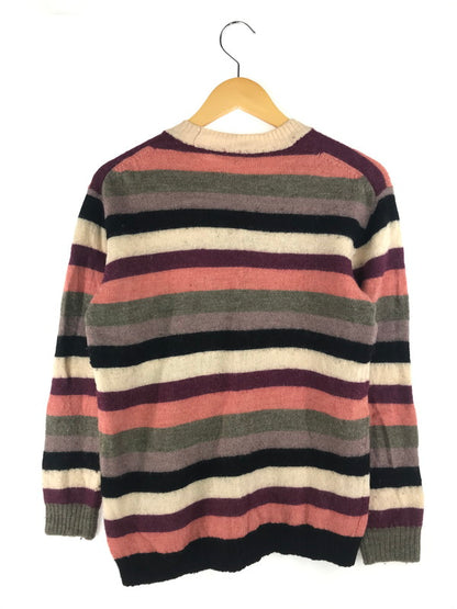 【中古品】【メンズ】 JUNYA WATANABE COMME des GARCONS MAN ジュンヤワタナベコムデギャルソンマン WOOL MOHEA BORDER KNIT SWEATER WL-N012 ウールモヘア ボーダーニット セーター 140-250226-hi-18-tag サイズ：M カラー：マルチカラー 万代Net店