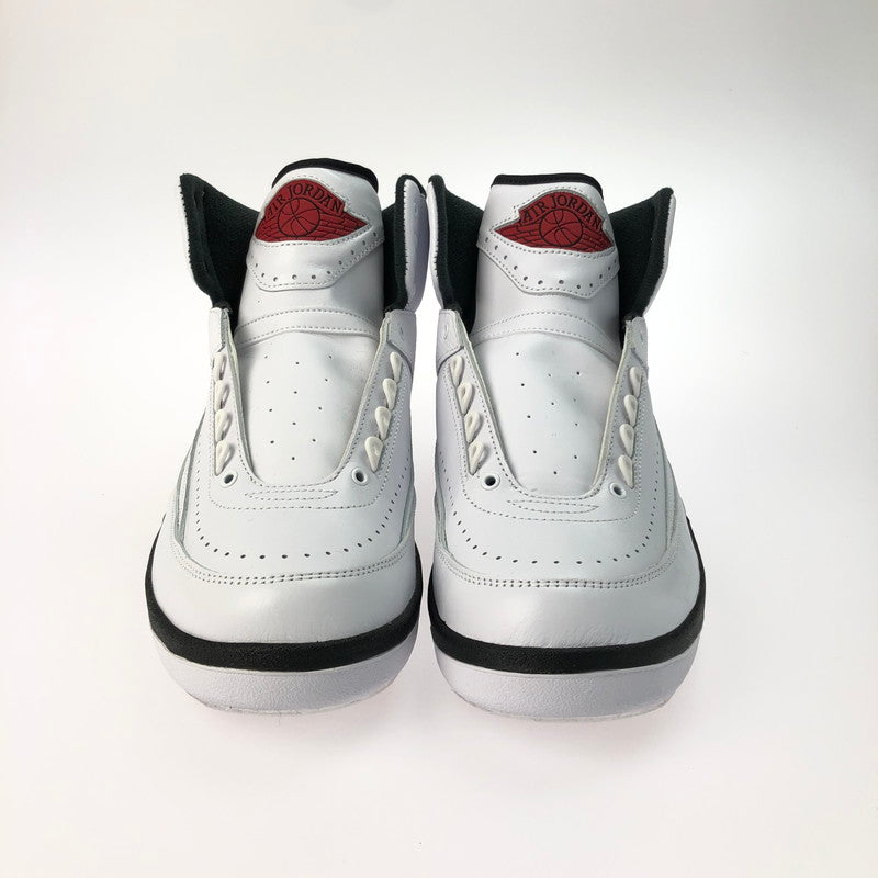 【中古美品】【メンズ】 NIKE ナイキ AIR JORDAN 2 RETRO DX2454-106 エア ジョーダン 2 レトロ スニーカー 靴 160-250226-yk-33-tag サイズ：28.5cm/US10.5 カラー：WHITE/VARSITY RED-BLACK 万代Net店