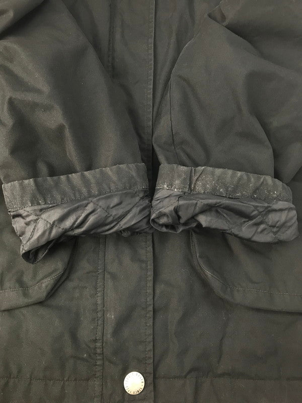 【中古品】【メンズ】 Eddie Bauer エディー・バウアー 90's MOUNTAIN PARKA 90年代 マウンテンパーカー 裏地フリース 白タグ アウター 144-250228-hi-27-tag サイズ：M カラー：ブラック 万代Net店