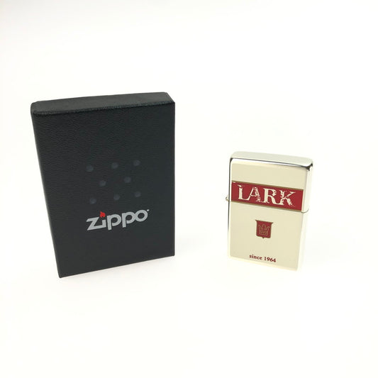 【中古美品】【メンズ】 ZIPPO ジッポ LARK ラーク オイルライター 喫煙具 18年製造 206-250307-yk-20-tag カラー：シルバー 万代Net店