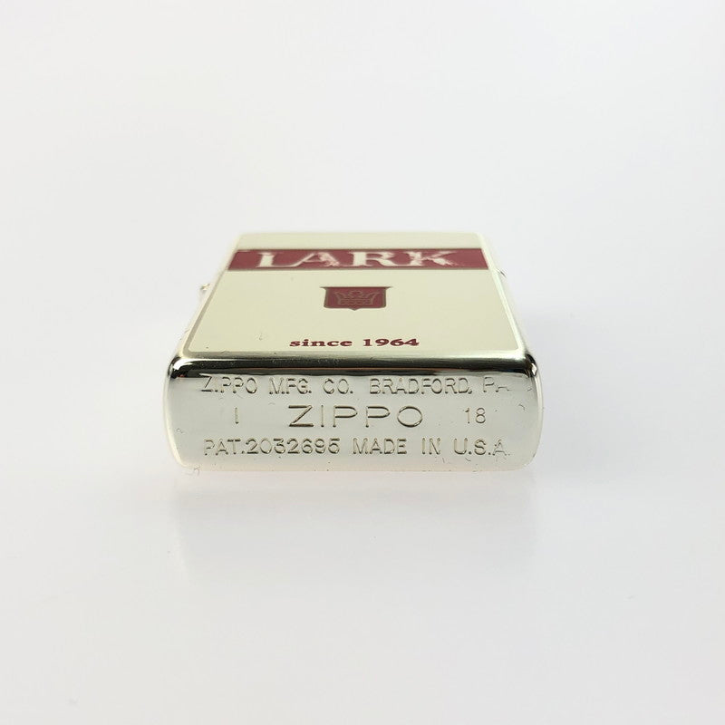 【中古美品】【メンズ】 ZIPPO ジッポ LARK ラーク オイルライター 喫煙具 18年製造 206-250307-yk-20-tag カラー：シルバー 万代Net店