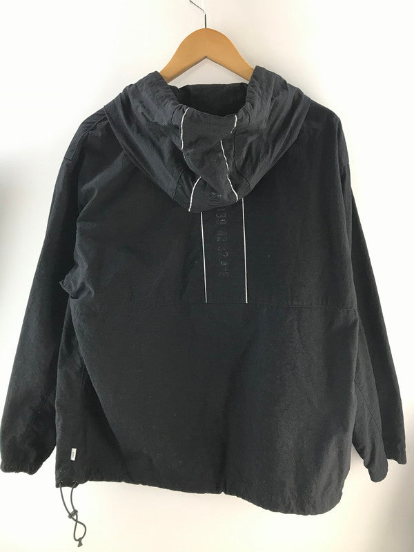 【中古品】【メンズ】 WTAPS ダブルタップス 19SS SBS JACKET NYLON OXFORD 191WVDT-JKM02 アノラックジャケット ナイロン オックスフォード ライトアウター 142-250228-hi-02-tag サイズ：02 カラー：ブラック 万代Net店