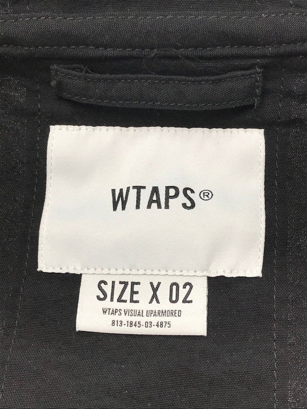 【中古品】【メンズ】 WTAPS ダブルタップス 19SS SBS JACKET NYLON OXFORD 191WVDT-JKM02 アノラックジャケット ナイロン オックスフォード ライトアウター 142-250228-hi-02-tag サイズ：02 カラー：ブラック 万代Net店