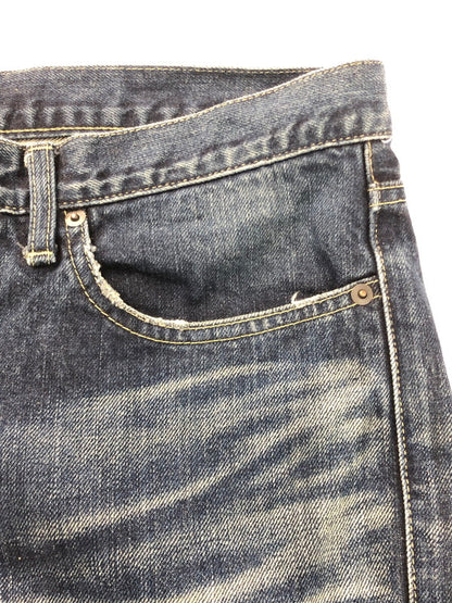 【中古品】【メンズ】 glamb グラム PATCH DENIM PANTS パッチデニムパンツ ジーンズ ボトムス 153-250228-ki-10-tag サイズ：3 カラー：インディゴ 万代Net店