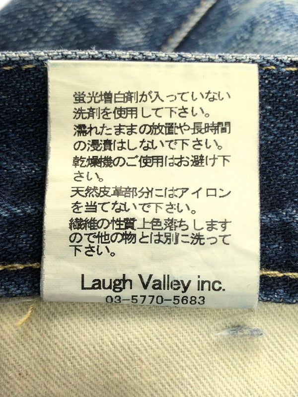 【中古品】【メンズ】 glamb グラム PATCH DENIM PANTS パッチデニムパンツ ジーンズ ボトムス 153-250228-ki-10-tag サイズ：3 カラー：インディゴ 万代Net店