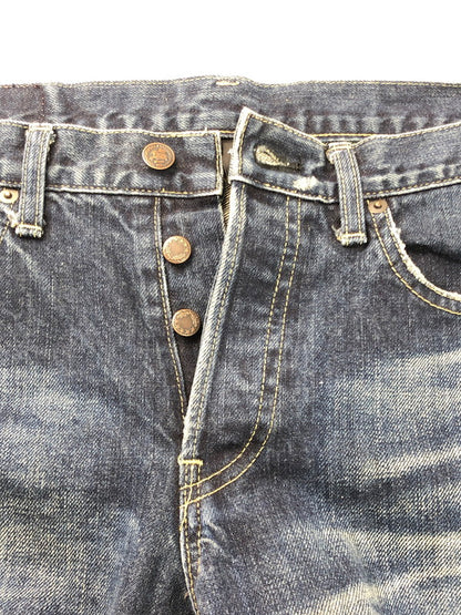 【中古品】【メンズ】 glamb グラム PATCH DENIM PANTS パッチデニムパンツ ジーンズ ボトムス 153-250228-ki-10-tag サイズ：3 カラー：インディゴ 万代Net店