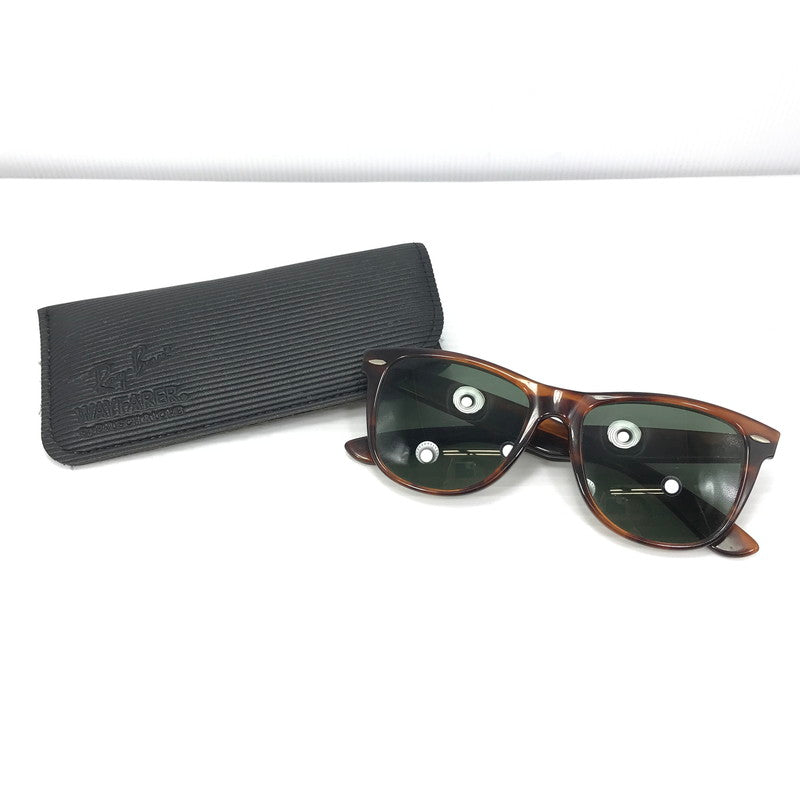 【中古品】【メンズ】 Ray-Ban レイバン BAUSCH&LOMB ボシュロム WAYFARER ウェイファーラー サングラス アイウェア アクセサリー USA製 203-250412-hi-21-tag サイズ：なし カラー：べっ甲柄 万代Net店