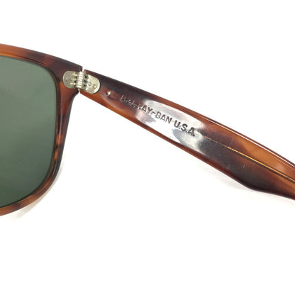 【中古品】【メンズ】 Ray-Ban レイバン BAUSCH&LOMB ボシュロム WAYFARER ウェイファーラー サングラス アイウェア アクセサリー USA製 203-250412-hi-21-tag サイズ：なし カラー：べっ甲柄 万代Net店