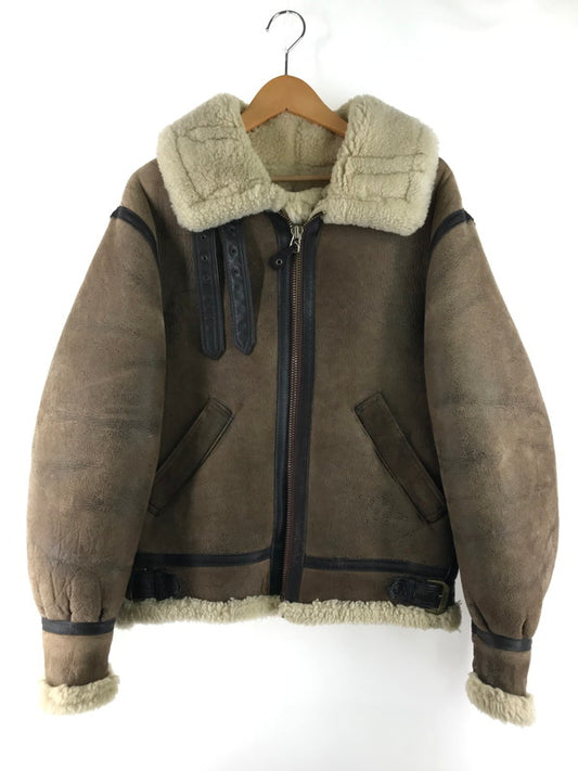 【中古品】【メンズ】 AVIREX アヴィレックス TYPE B-3 FLIGHT JACKET AC-17755 USA製 タイプ B-3 フライトジャケット アウター 145-250920-rt-06-tag サイズ：34 カラー：ブラウン 万代Net店