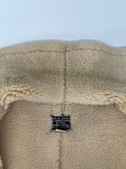 【中古品】【メンズ】 AVIREX アヴィレックス TYPE B-3 FLIGHT JACKET AC-17755 USA製 タイプ B-3 フライトジャケット アウター レザージャケット 145-260710-kk-08-hon サイズ：34 カラー：ブラウン 万代Net店