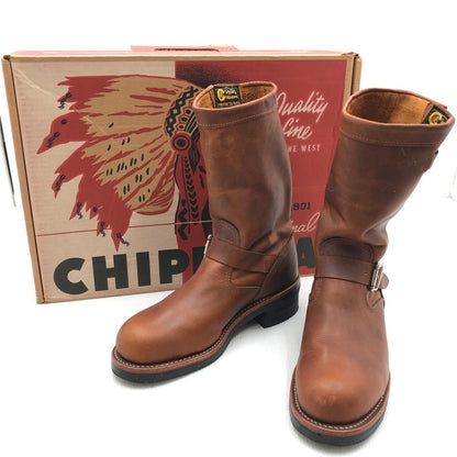 【中古品】【メンズ】 Chippewa チペワ 11INCH ORIGINAL STEEL TOE ENGINEER BOOTS 1901M05 11インチ スチールトゥ エンジニアブーツ エンジニアブーツ 靴 164-250313-hi-10-tag サイズ：9D カラー：ブラウン 万代Net店