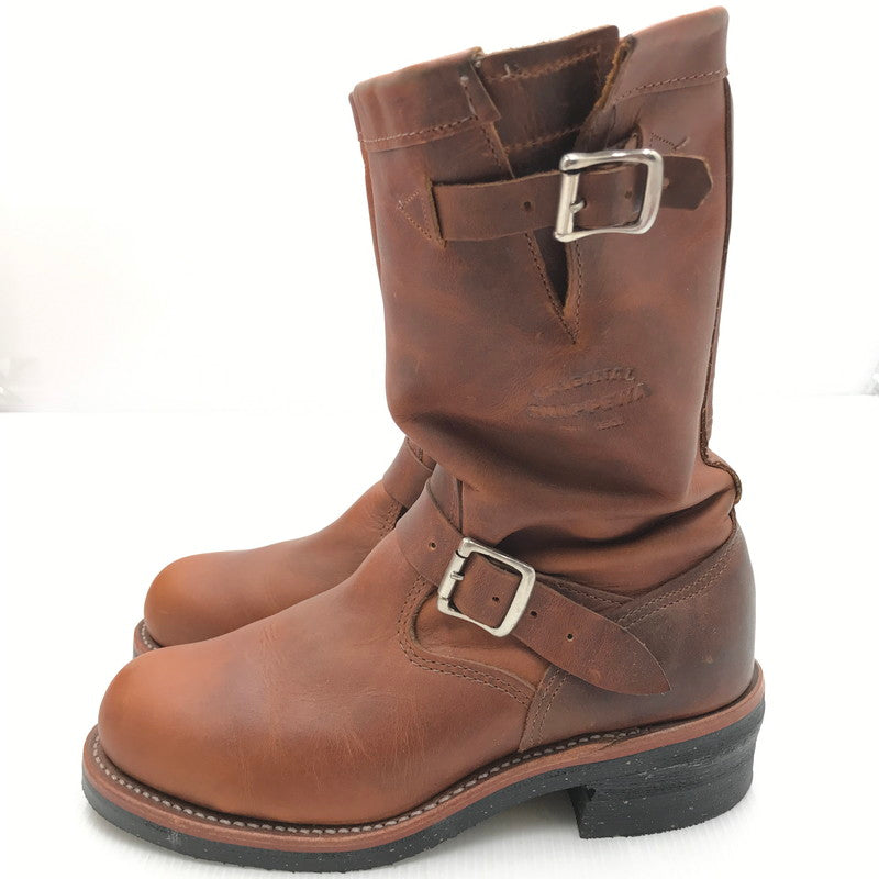 【中古品】【メンズ】 Chippewa チペワ 11INCH ORIGINAL STEEL TOE ENGINEER BOOTS 1901M05 11インチ スチールトゥ エンジニアブーツ エンジニアブーツ 靴 164-250313-hi-10-tag サイズ：9D カラー：ブラウン 万代Net店