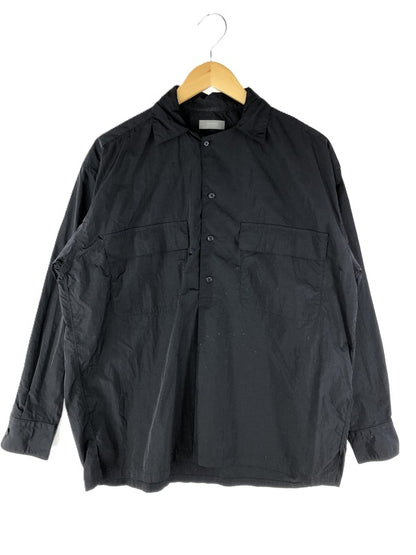 【中古品】【メンズ】 PSEUDOS シュードス NYLON SHIRTS 221PSE005 ナイロンシャツ 長袖シャツ トップス 147-250227-ki-10-tag サイズ：2 カラー：ブラック 万代Net店