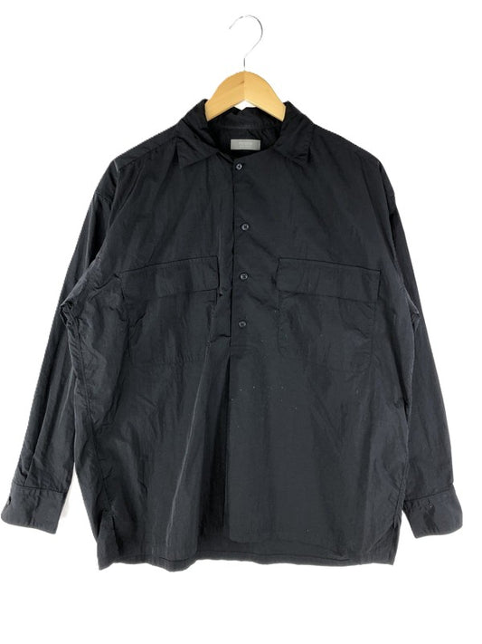 【中古品】【メンズ】 PSEUDOS シュードス NYLON SHIRTS 221PSE005 ナイロンシャツ 長袖シャツ トップス 147-250227-ki-10-tag サイズ：2 カラー：ブラック 万代Net店