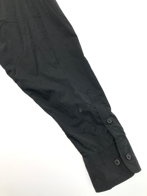 【中古品】【メンズ】 PSEUDOS シュードス NYLON SHIRTS 221PSE005 ナイロンシャツ 長袖シャツ トップス 147-250227-ki-10-tag サイズ：2 カラー：ブラック 万代Net店