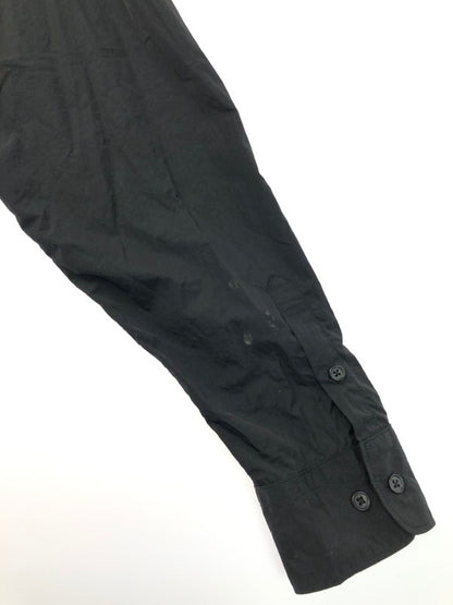 【中古品】【メンズ】 PSEUDOS シュードス NYLON SHIRTS 221PSE005 ナイロンシャツ 長袖シャツ トップス 147-250227-ki-10-tag サイズ：2 カラー：ブラック 万代Net店