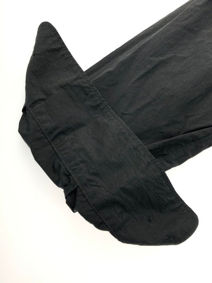 【中古品】【メンズ】 PSEUDOS シュードス NYLON SHIRTS 221PSE005 ナイロンシャツ 長袖シャツ トップス 147-250227-ki-10-tag サイズ：2 カラー：ブラック 万代Net店